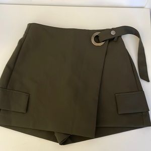 Dark Green Skort
